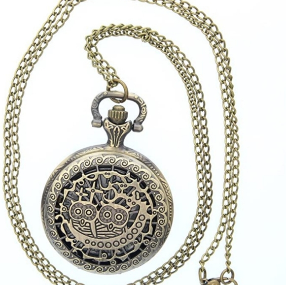 New owls owl pocket watch - Picture 2 of 3